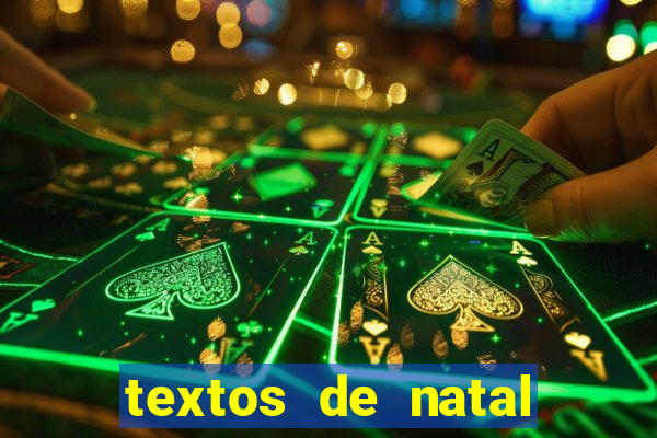 textos de natal para imprimir